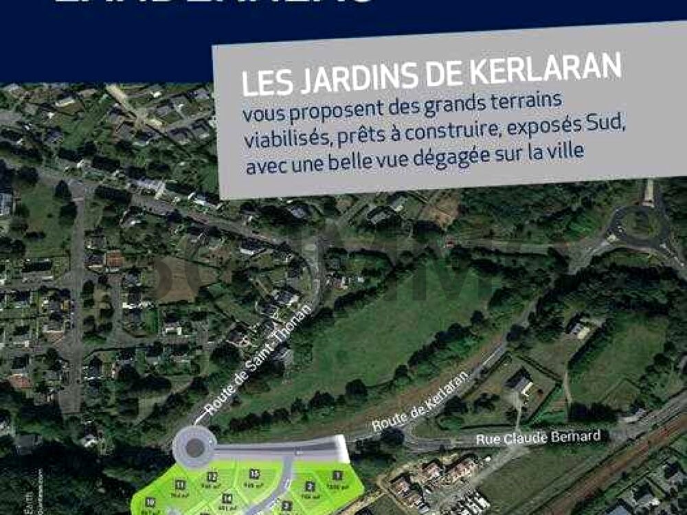 Vente Terrain Terrain constructible Landerneau