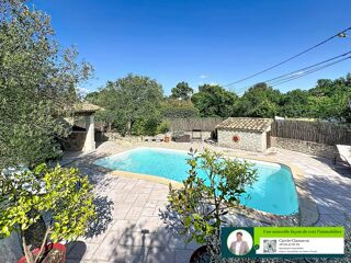  Maison � vendre 7 pi�ces 192 m� Montignargues