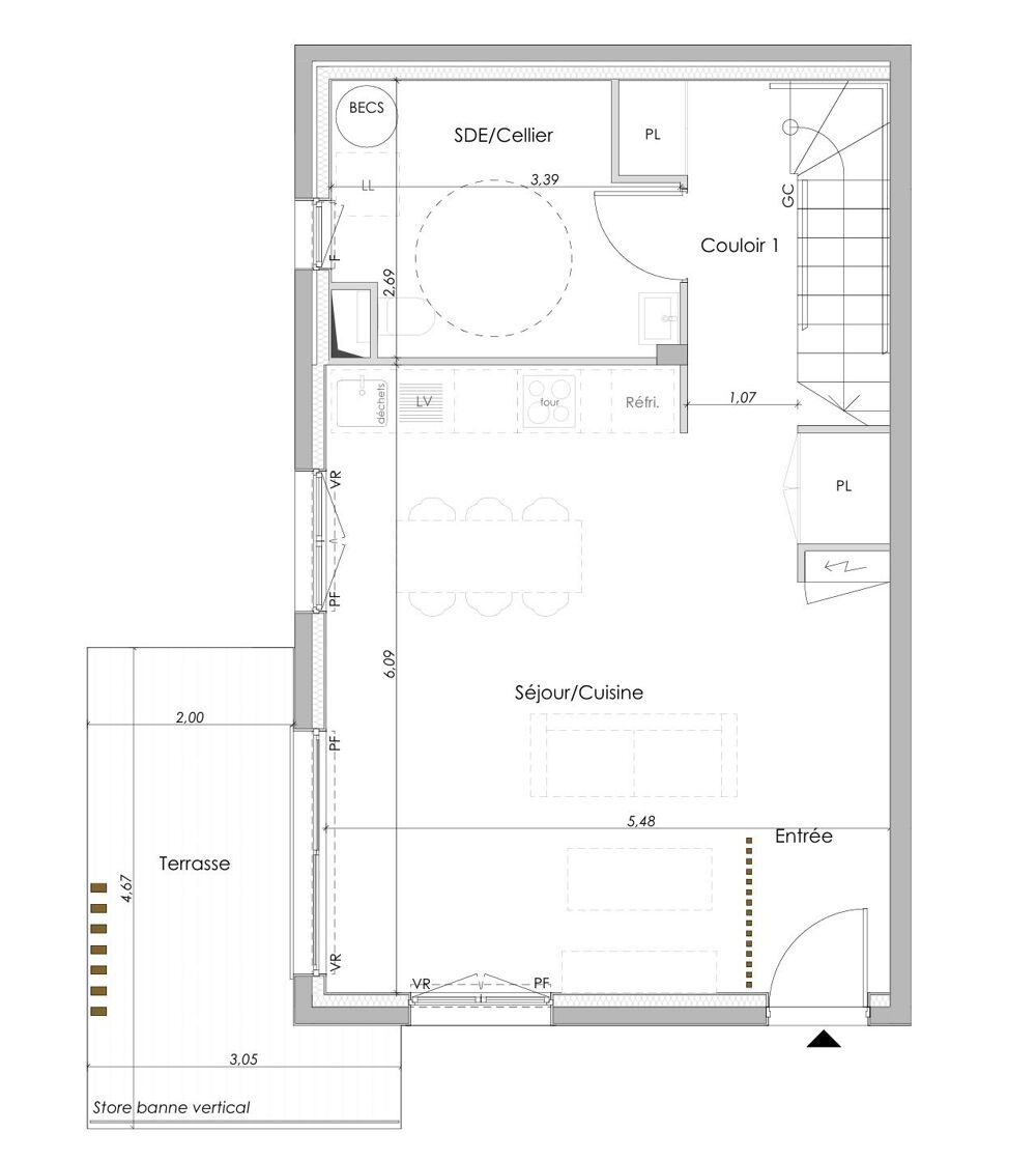Vente Maison Maison 4 pièces La gaude