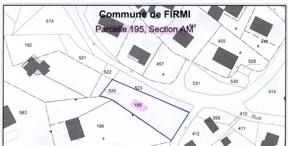 Vente Terrain Terrain Firmi