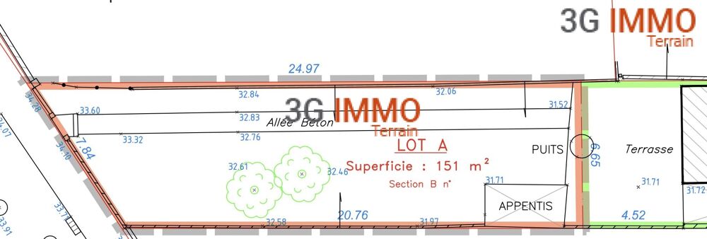 Vente Terrain Terrain constructible Coubron