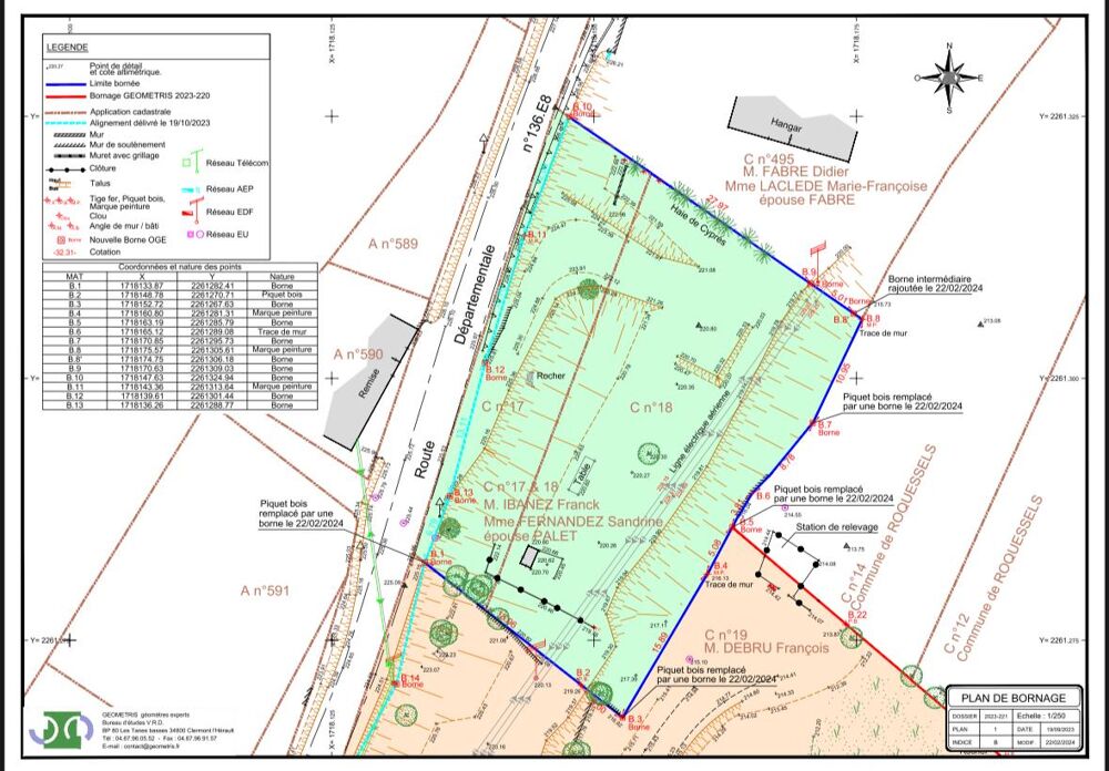 Vente Terrain Terrain constructible Roquessels