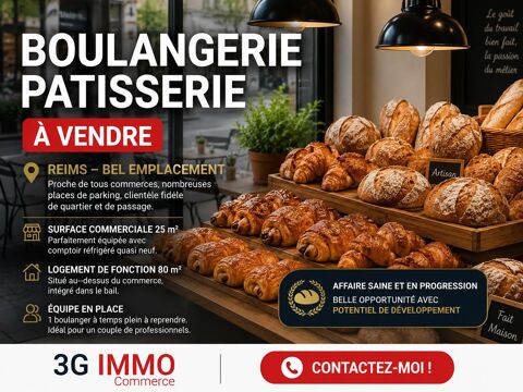 Vente fonds de commerce Boulangerie - Patisserie &agrave; Tinqueux 100000 51430 Tinqueux