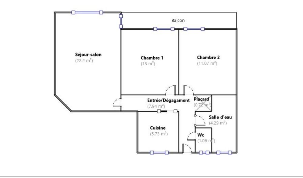 à vendre  Appartement La Baule-Escoublac (44500)