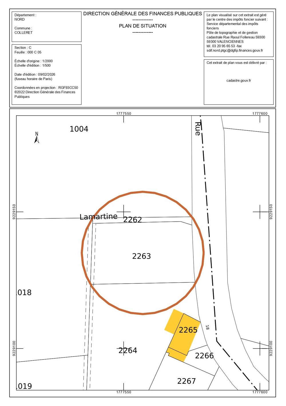 Vente Terrain Terrain constructible Colleret