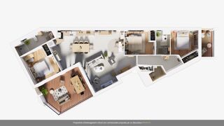  Appartement � vendre 4 pi�ces 97 m�