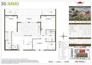  Appartement � vendre 4 pi�ces 84 m�