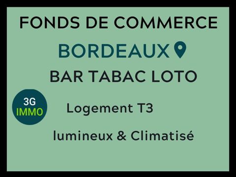 Vente fonds de commerce  à Bordeaux 498000 33000 Bordeaux