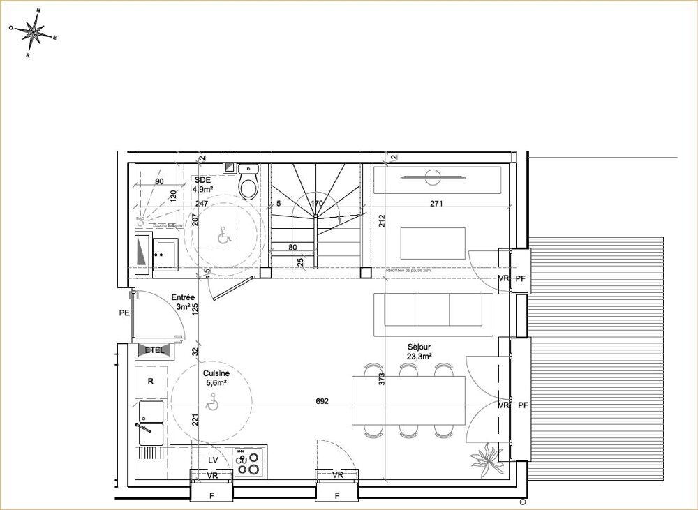 Vente Appartement Duplex 4 pièces Saint-hilarion