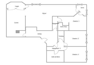  Appartement � vendre 4 pi�ces 99 m�