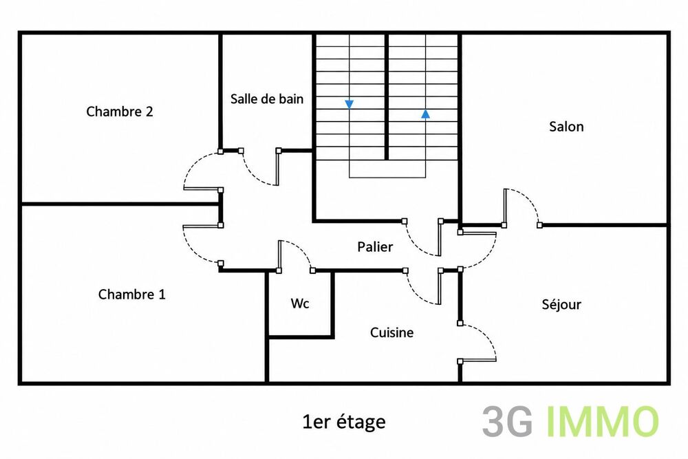 Maison à rénover 8 pièces