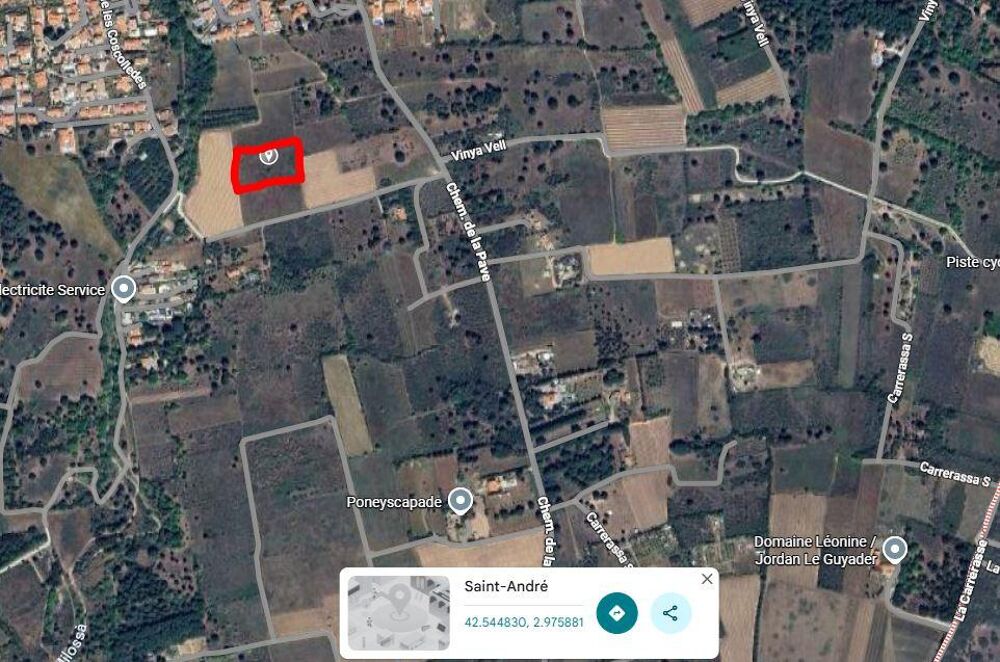 Vente Terrain Terrain agricole Saint-andr�