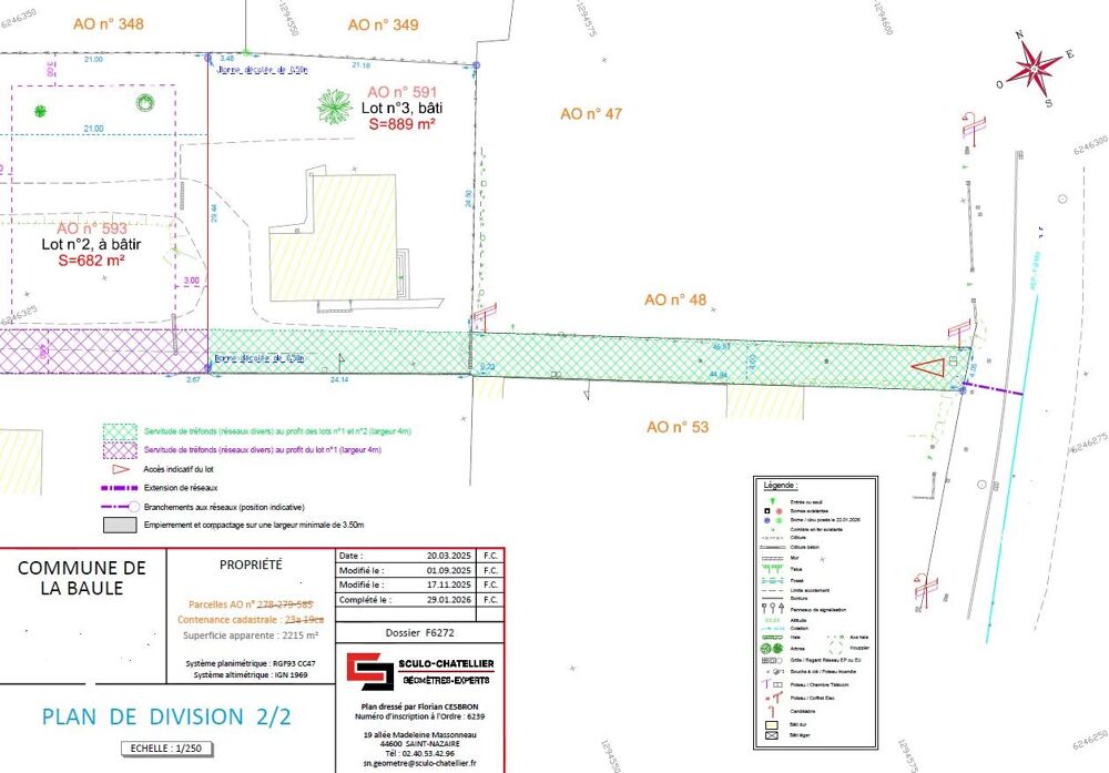 Vente Terrain Terrain constructible La baule-escoublac