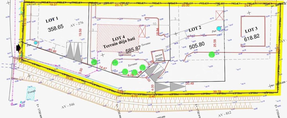 Vente Terrain Terrain constructible Pézenas