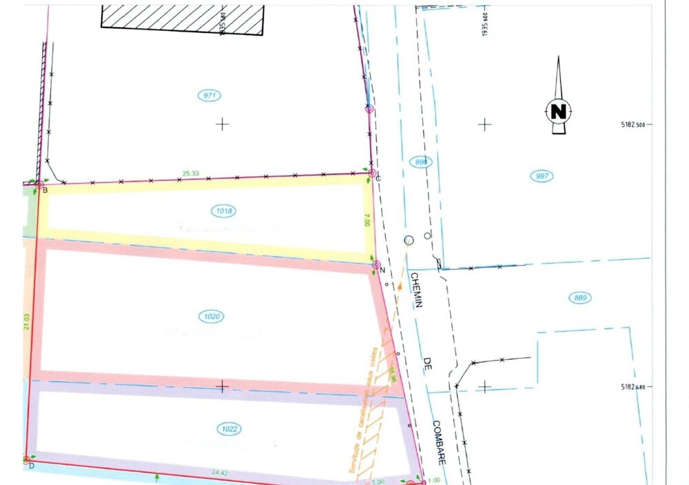 Vente Terrain Terrain constructible Mûres
