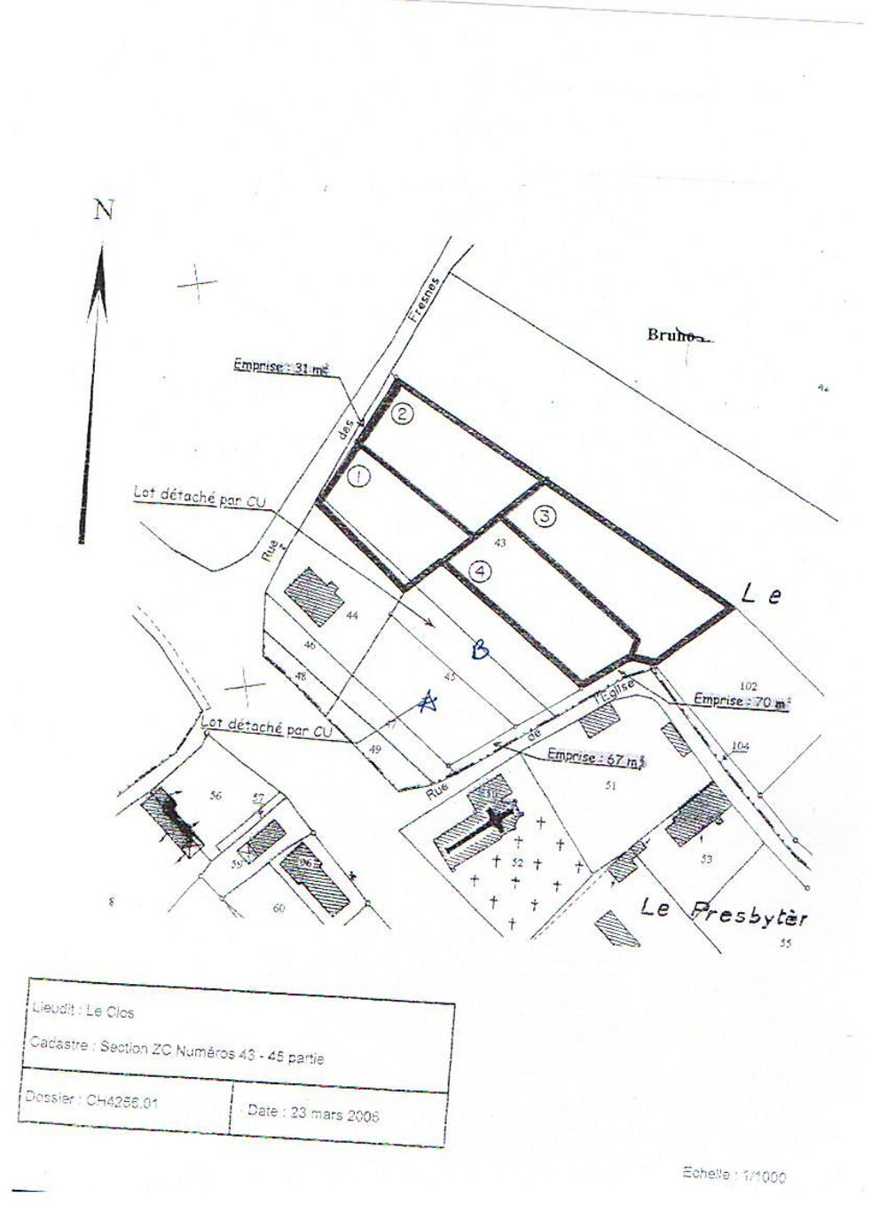 Vente Terrain Terrain constructible La neuville-en-beine