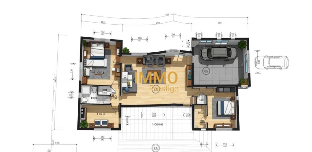 Maison contemporaine 5 pièces