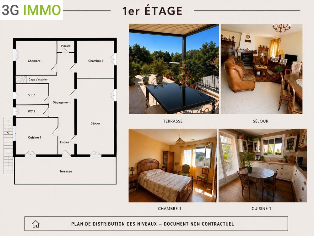 Maison avec dépendance 6 pièces