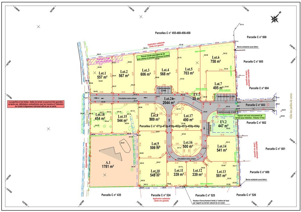 Vente Terrain Terrain constructible Carlus