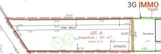  Terrain  vendre 151 m