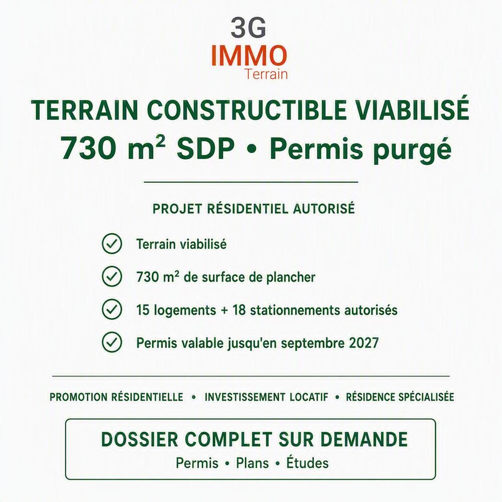 Vente Terrain Terrain Villejuif