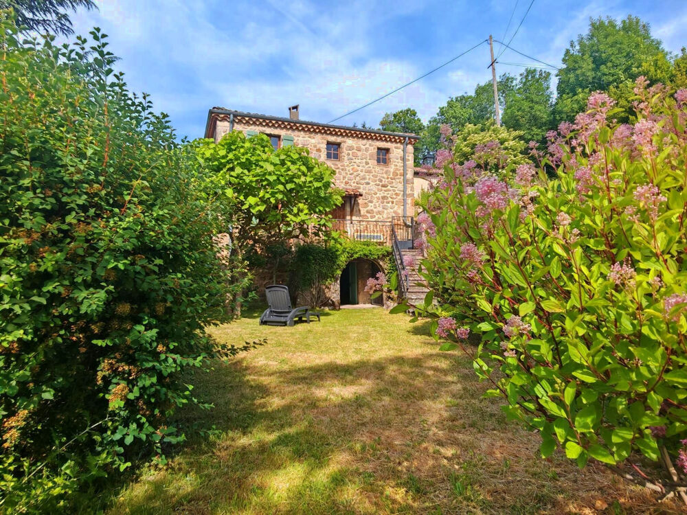 Vente Maison Charmante maison en pierre avec jardin   Saint-Apollinaire-de-Rias St appolinaire de rias