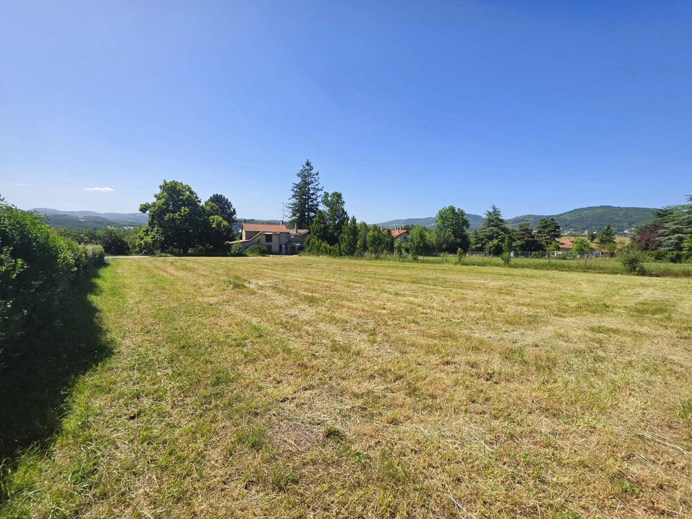 Vente Terrain Terrain à bâtir de 1 228 m2 à Vernoux-en-Vivarais   Vue dégagée et environnement privilégié Vernoux en vivarais