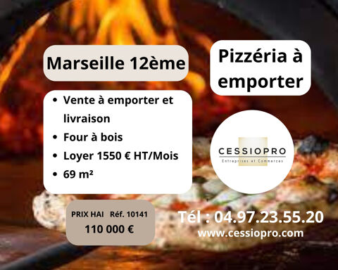 Pizzeria à emporter et livraison Marseille 12ème. Four à bois. 110000 13012 Marseille