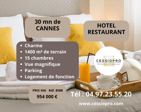 HOTEL RESTAURANT DE CHARME A 30 MN DE CANNES 954000 06370 Mouans sartoux