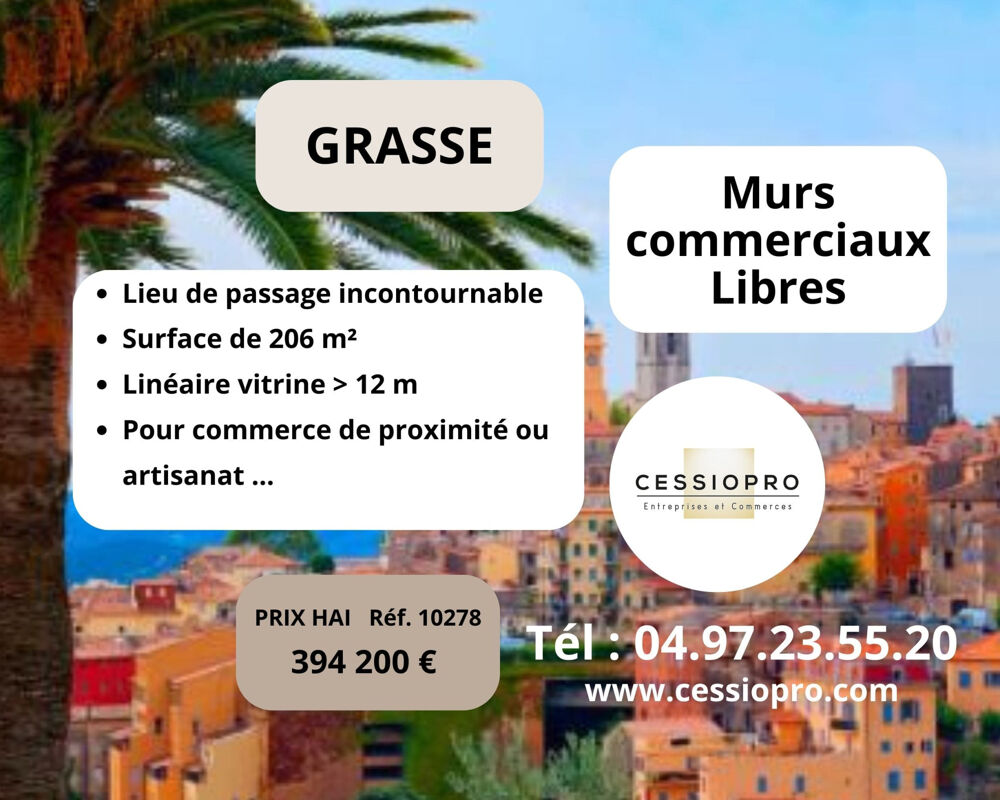   MURS LIBRES   HAUT LIEU DE FREQUENTATION TOURISTIQUE   GRASSE   CAPITALE MONDIALE DES PARFUMS 