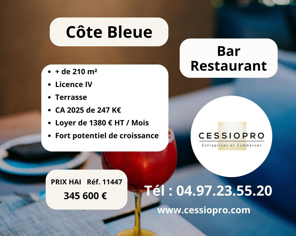   BAR-RESTAURANT   COTE BLEUE 