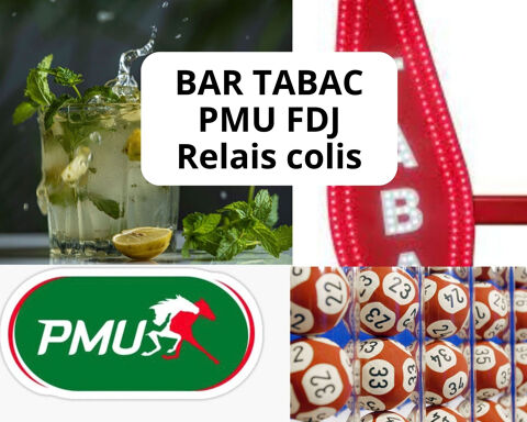 BAR TABAC FDJ MOYEN PAYS ENVIRON SAINT JEANNET 196200 06640 St jeannet