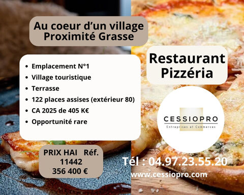 RESTAURANT A THEME  PIZZERIA AVEC GRANDE TERRASSE SUR EMPLACEMENT No1 356400 06130 Grasse