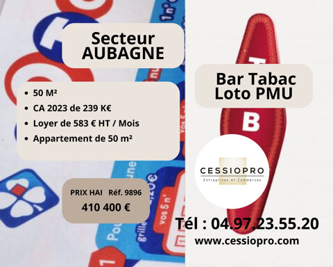 BAR TABAC PMU LOTO LICENCE IV 410400 13400 Aubagne