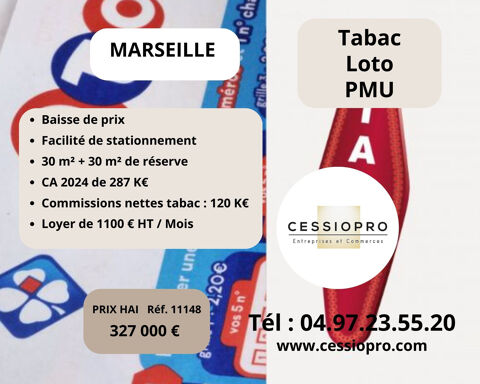 Baisse de Prix ! Tabac Loto PMU Bimbeloteries, Marseille 327000 13014 Marseille