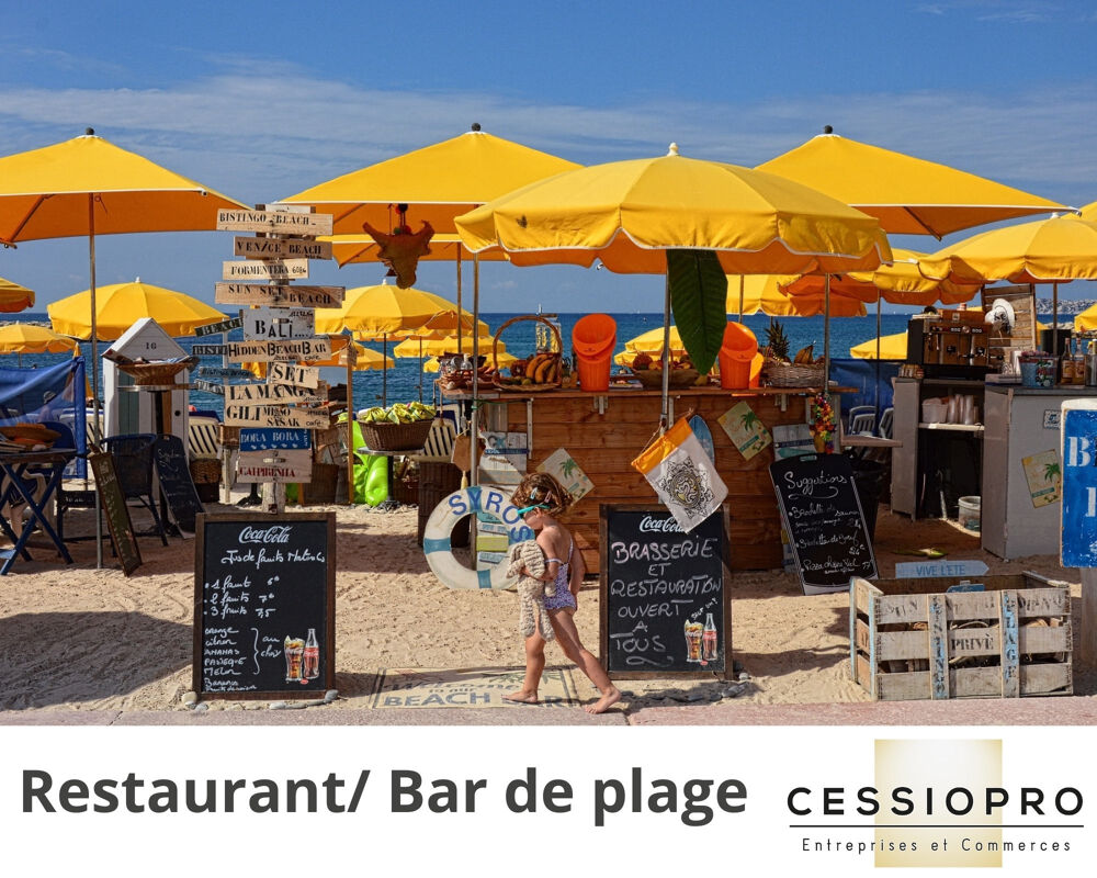   CONCESSION DE PLAGE 1700 m2  Littoral Est VAR 