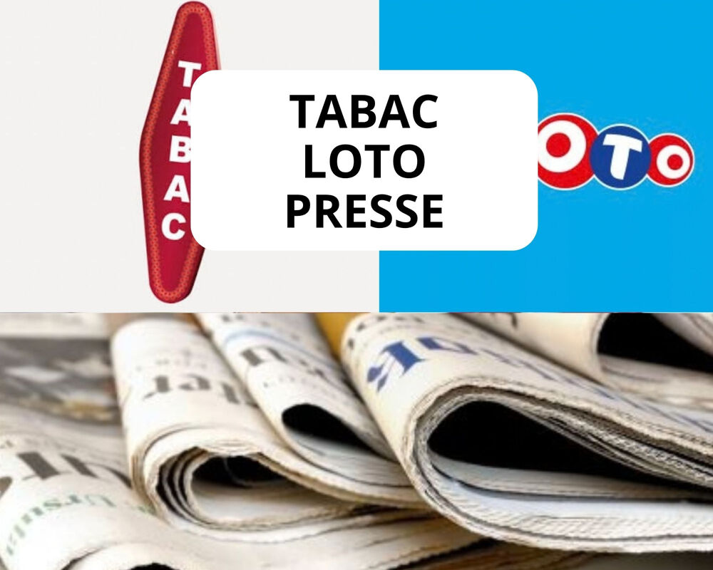   Très beau Tabac Loto Presse, situé en Zone commerciale…. Rare à la vente ! 