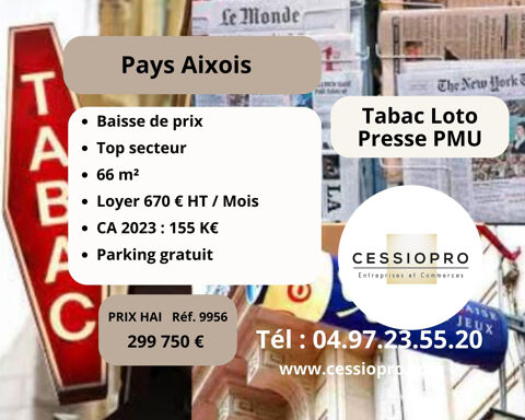 Baisse de Prix ! Tabac Loto Presse PMU Bimbeloteries, Pays Aixois 299750 13120 Gardanne