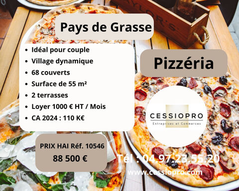 CHARMANTE PIZZERIA AVEC TERRASSE - IDEAL POUR COUPLE   VILLAGE DYNAMIQUE DU PAYS DE GRASSE 88500 06530 Cabris