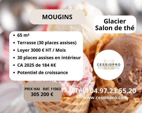 GLACIER SALON DE THE MOUGINS 305200 06250 Mougins