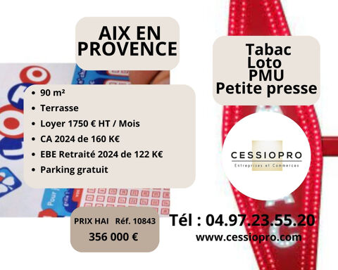 Tabac Loto EBE - Aix en Provence 356000 13100 Aix en provence