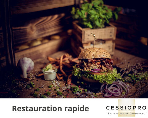 Restauration Rapide type franchise internationale &agrave; Aubagne, Centre commercial Auchan, terrasse et parking 1007000 13400 Aubagne