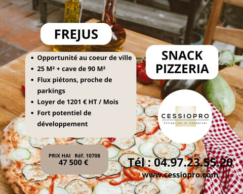 Snack, Pizzeria, Vente à emporter   Cur de ville   Fréjus 47500 83600 Frejus