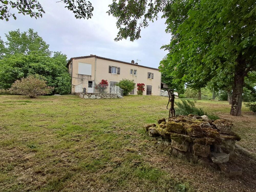 En limite Gers Nord MAISON avec terrain 1 ha 18 a