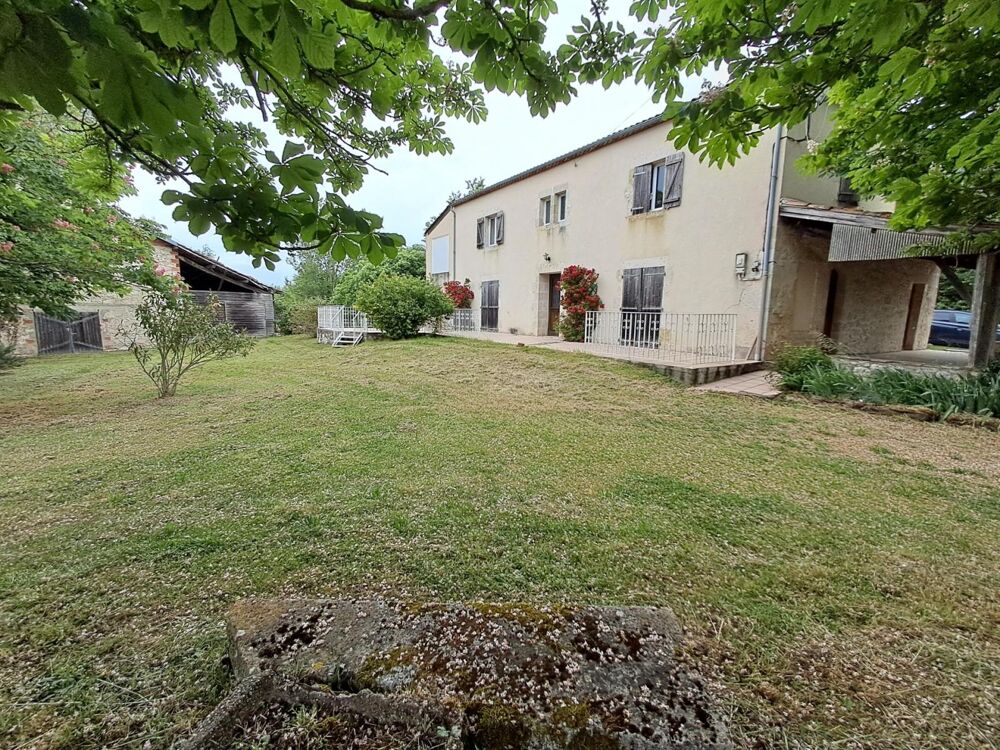 En limite Gers Nord MAISON avec terrain 1 ha 18 a