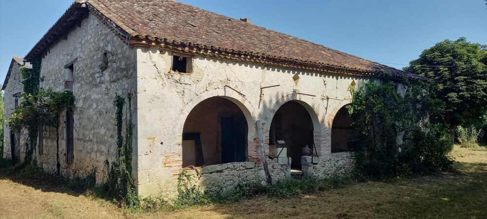 Vente Maison BELLE FERME GERSOISE À RESTAURER TERRE 4 HA Pergain taillac