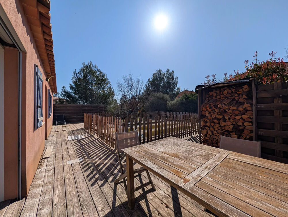 Vente Maison Vente villa de plain pied avec piscine et grand garage, à Mirabeau 84120. Mirabeau