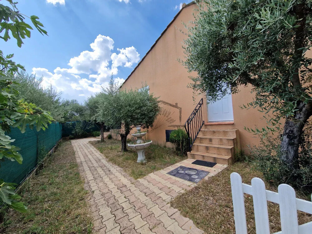 À Vendre ? Maison mitoyenne de plain-pied T3/4 ? 80 m2 ? La Motte-d?Aigues