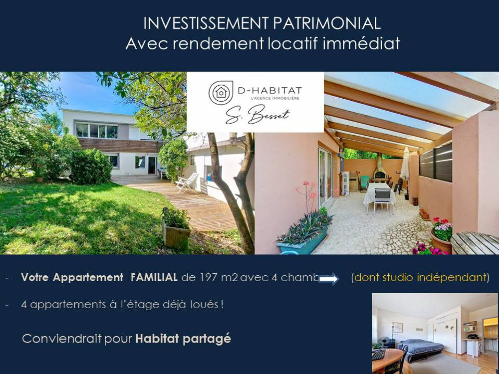 Vente Maison CORENC   Ensemble immobilier avec résidence principale et 4 appartements loués Corenc