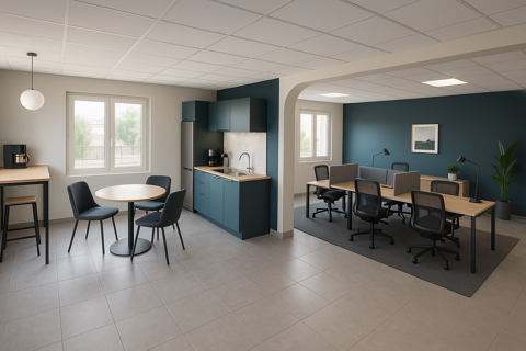 Locaux commerciaux  - local + bureaux - emplacement No1 - 30600 Vauvert 295000 30600 Vauvert